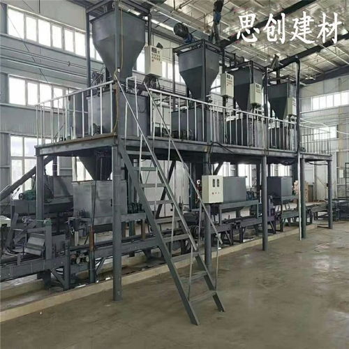 全自动水泥外墙复合保温板设备生产线 一体化成型与软件开发
